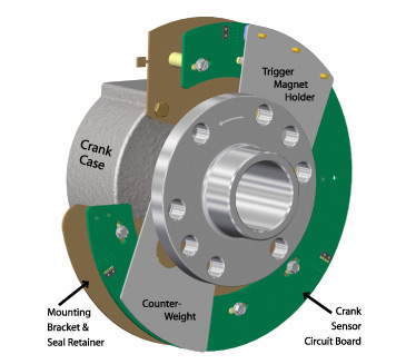 Continental 6-cyl Direct Crank Sensor Installation